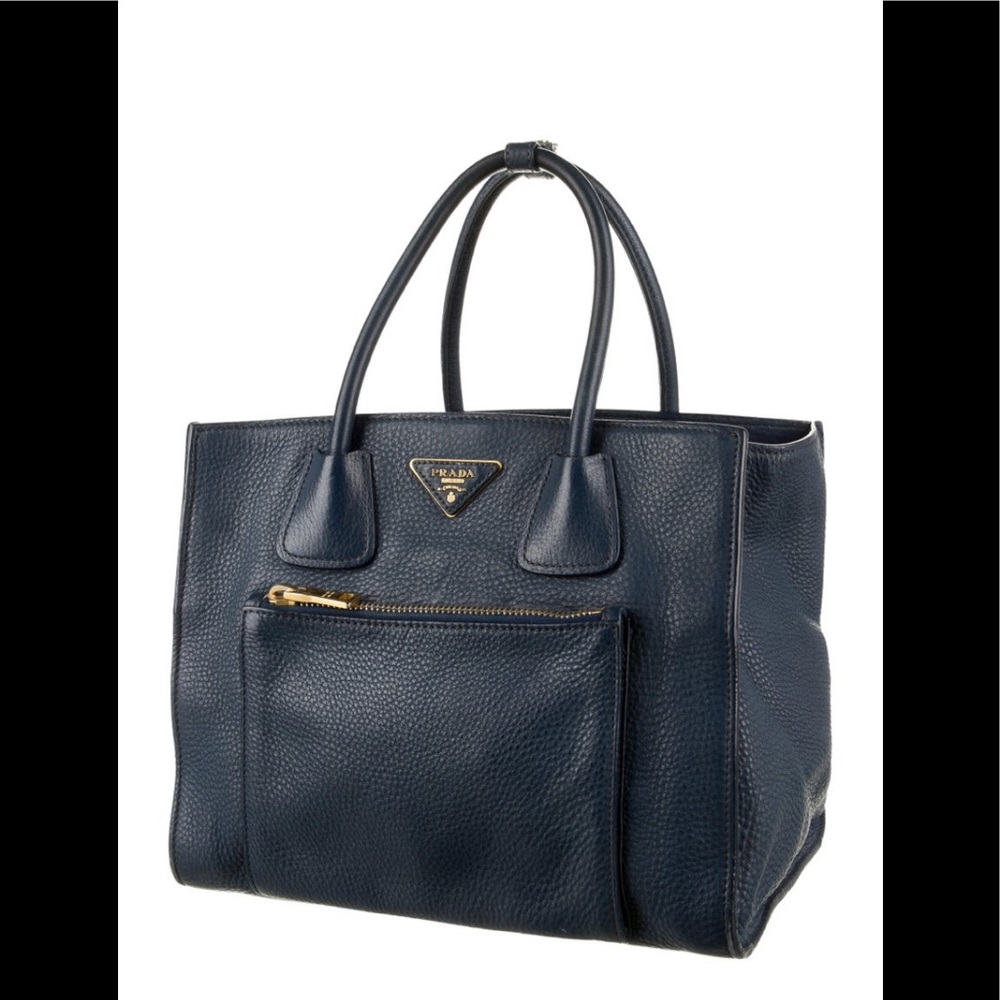 Prada Vitello Daino Shopping Tote